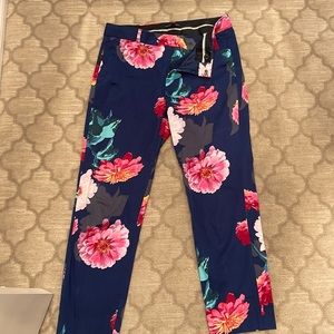 Banana Republic Crop Floral Pants